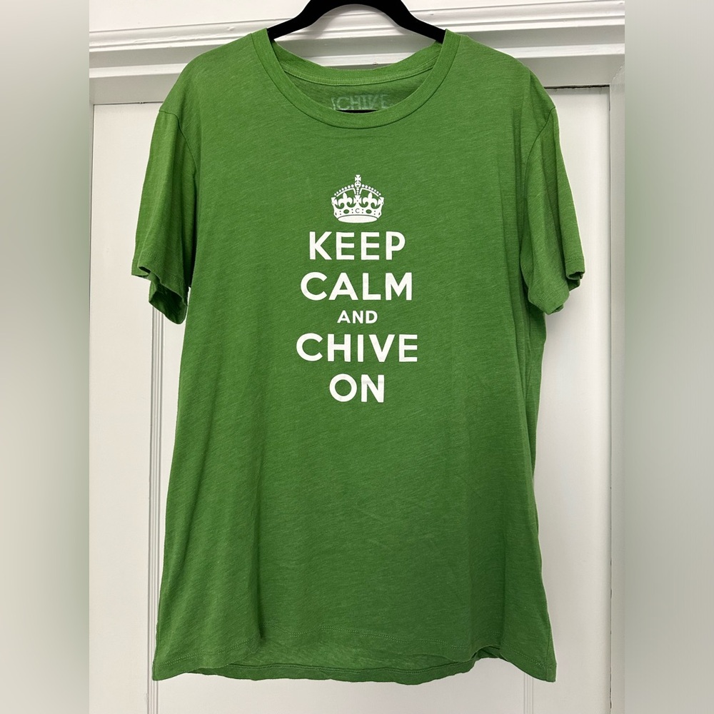 The Chive “Keep Calm and Chive On” Men’s T-Shirt